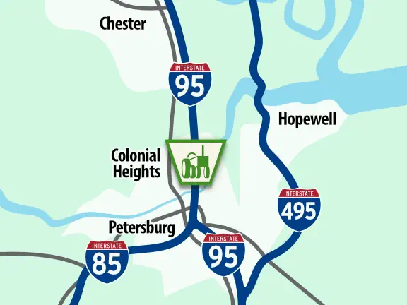 Map to Keystone Truck & Tractor Museum