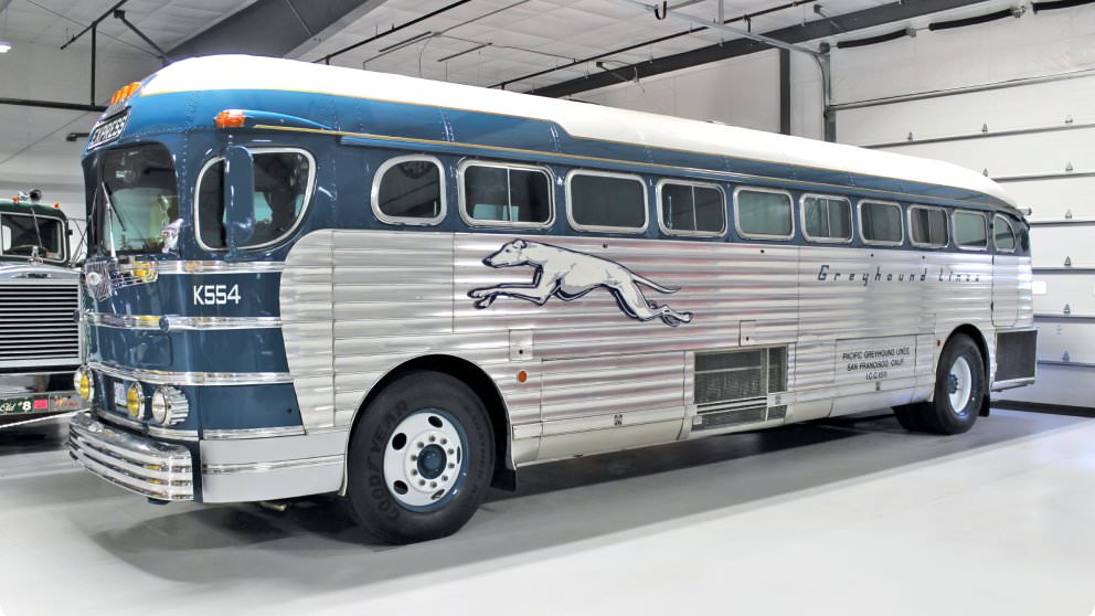 Recent Addition: 1947 Greyhound “Silversides” Bus