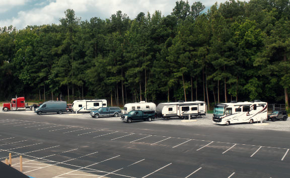 RV overnight parking