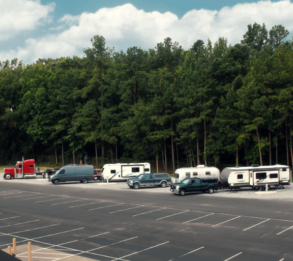 RV parking at Keystone Truck & Tractor Museum